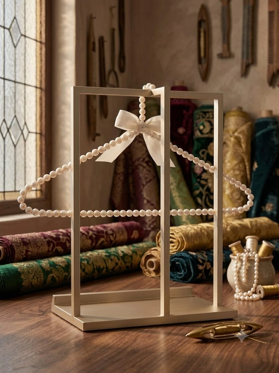 pearl wedding hanger Pearl wedding Hanger Description-12 piece - Image 1