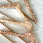 Bridal Pearl Hanger – Custom Wedding Hangers with Pearls for Brides, Bridesmaids, and Wedding ==10 Piece==